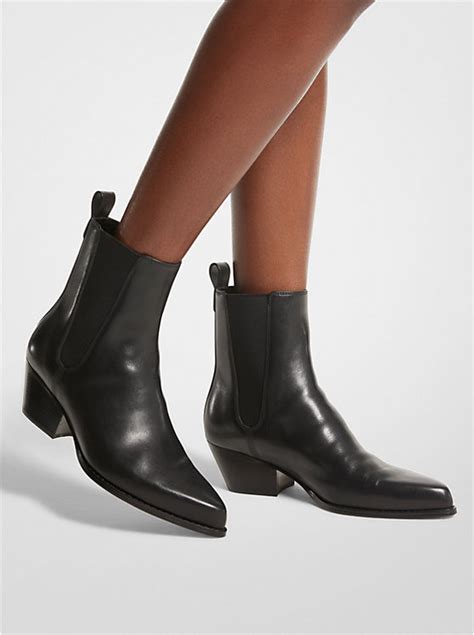 michael kors kinlee bootie|Kinlee Suede Ankle Boot .